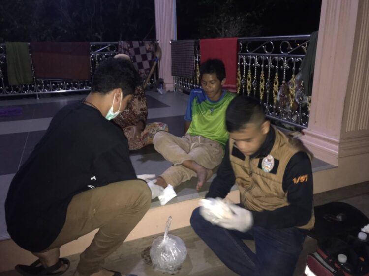 มูลนิธิฮิลาลอะห์มัร(ยล.1) อุบัติเหตุ พบผู้บาดเจ็บ 1 ราย ส่ง รพ.ศูนย์ยะลา